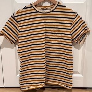 Corridor striped tee size medium